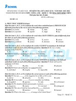 Đề kiểm tra giữ kỳ môn tiếng anh trường Binh chieu 690ba69af4