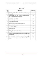 ĐIỀU DƯỠNG và KIỂM SOÁT NHIỄM KHUẨN