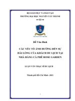 Các yếu tố ảnh hưởng đến sự hài lòng của khách du lịch tại nhà hàng cà phê Rose Garden.pdf