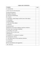 Some tips on teaching English vocabularies in grade 7 effectively