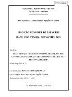 Thẩm định quy trình phân tích đồng phân quang học Lansoprazol bằng HPLC sử dụng pha động chứa dẫn xuất Beta-Cyclodextrin.pdf