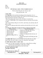 GIÁO ÁN HÓA HỌC 9 5 HOẠT ĐỘNG                                                                                                     ngaøy soaïn: 14082010