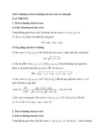 50 bài toán về tích vô hướng và tích có hướng của hai vectơ (có đáp án 2022) – toán 12