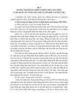 ĐƯỜNG LỐI KHÁNG CHIẾN CHỐNG THỰC DÂN PHÁP VÀ ĐẾ QUỐC MỸ XÂM LƯỢC, BẢO VỆ NỀN ĐỘC LẬP DÂN TỘC