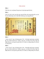 tom tat chieu cau hien hay ngan gon 5 mau