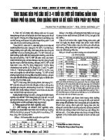 Tình trạng béo phì của trẻ 3 4 tuổi tại một số trường mầm non thành phố hạ long, tỉnh quảng ninh và đề xuất dự phòng