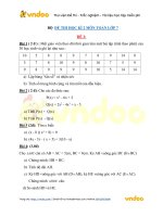 Bộ 25 đề thi học kì 2 toán 7 năm 2021 có đáp án vndoc com