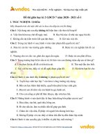 Bộ đề kiểm tra giữa học kì 2 môn GDCD 7 năm học 2020   2021 có đáp án   vndoc com