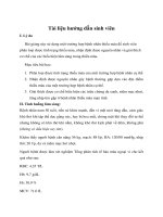 Hướng dẫn sv ca lâm sàng thiếu máu