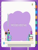 CHUYỂN ĐỘNG QUANH MẶT TRỜI CỦA TRÁI ĐẤT