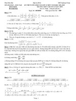Bài giải đề thi Chuyên toán-tin Bình Định 2021-2022