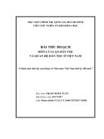 Chính sách dân tộc của Đảng và Nhà nước Việt Nam thời kỳ đổi mới