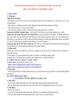 Giáo án lớp 10 bộ sách Kết nối tri thức với cuộc sống môn sinh học: Bài 5