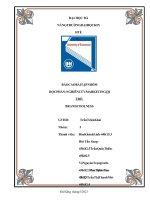 BÁO cáo bài tập NHÓM học PHẦN NGHIÊN cứu MARKETING CHỦ đề BRAND COOLNESS