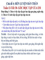 HĐTN- Cđ 4- Rèn luyện bản thân