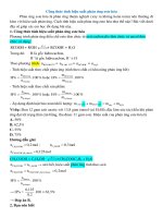 Công thức tính hiệu suất phản ứng este hóa hay nhất – hoá học lớp 12