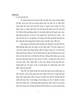 đề tài Quan điểm Hồ Chí Minh về Mặt trận dân tộc thống nhất và sự vận dụng trong giai đoạn hiện nay