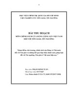 Quan điểm, chủ trương, chính sách của Đảng và Nhà nước đối với Tôn giáo và những kết quả thực hiện chính sách, pháp luật  đối với Tín ngưỡng, Tôn giáo ở Việt nam hiện nay
