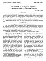 Vài nét về giáo dục hàn quốc và kinh nghiệm đối với việt nam