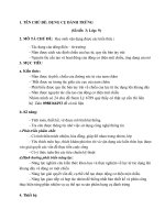 Các dạng chuyên đề thường gặp