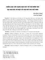 Chiến lược xây dựng đạo đức trí tuệ nhân tạo tại CHLB đức và một số gợi mở cho việt nam