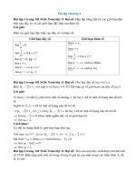 Toán 11 ôn tập chương 4