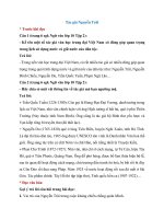 soan bai tac gia nguyen trai ket noi tri thuc