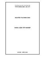 Khóa luận nâng cao chất lượng nhân lực tại bộ phận lễ tân của KS hyatt regrency hanoi