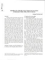 Nghiên cứu tìm hiểu hoạt động của oa khẩu ở bán đảo triều tiên (thế kỷ XIII XV)