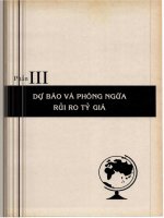 Giáo trình Tài chính quốc tế (Tái bản lần 2 có sửa chữa và bổ sung): Phần 2