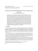 Giáo dục đạo đức nghề nghiệp cho sinh viên sư phạm mầm non