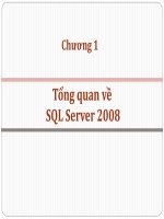 Tổng quan về  SQL server 2008