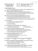 BỘ ĐỀ KIỂM TRA GIỮA KÌ I - NH 2020-2021-GDCD9