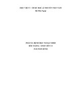 Giáo trình Ngoại y học hiện đại: Phần 2