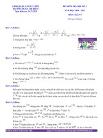 16 đề HK1 lớp 9   2021   đoàn THỊ điểm GV THCS hà nội