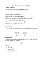 ly thuyet vat li 9 bai 2 dien tro cua day dan dinh luat om