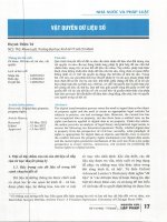 Vật quyền dữ liệu số