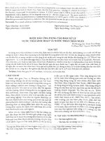 Bước đầu ứng dụng tảo bám xử lý nước thải sinh hoạt và nước thải chăn nuôi