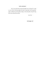 Nghiên cứu tổng hợp và biến tính vật liệu trên cơ sở co3o4 định hướng ứng dụng trong xử lý môi trường nước”