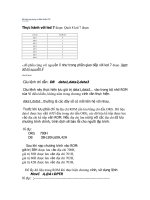 Bài tập ứng dụng vi điều khiển PIC