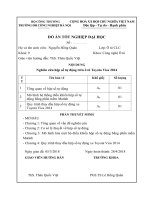 Nghiên cứu hộp số tự động trên ô tô toyota vios 2014