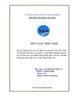 NGUYEN TAC TOAN DIEN LICH SU CU THE