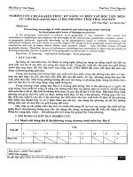 Nghiên cứu chuẩn kiến thức, kỹ năng và biên tập học liệu điện tử cho bài giảng địa lý địa phương tỉnh thái nguyên