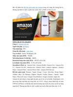 Phân tích đối thủ cạnh tranh của Amazon