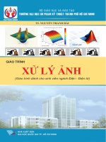 Giáo trình xử lý ảnh