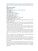 Phân tích đối thủ cạnh tranh của Apple