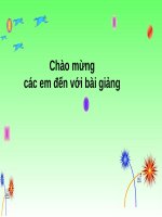 Bài giảng môn Toán lớp 1: Số 0 trong phép trừ