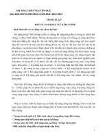 ky nang song - Thể dục 12 - Phạm Văn Hải - Thư viện Đề thi & Kiểm tra