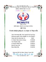 LỜI mở đầu Pháp luật đại cương