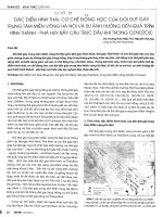 Đặc điểm hình thái, cơ chế động học của đới đứt gãy trung tâm miền võng hà nội và sự ảnh hưởng đến quá trình hình thành  phá hủy bẫy cấu trúc dầu khí cenozoic